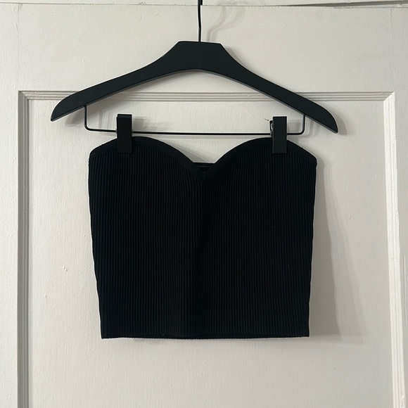 Aritzia Babaton Sculpt Knit Sweetheart Tube Top - Picture 1 of 6